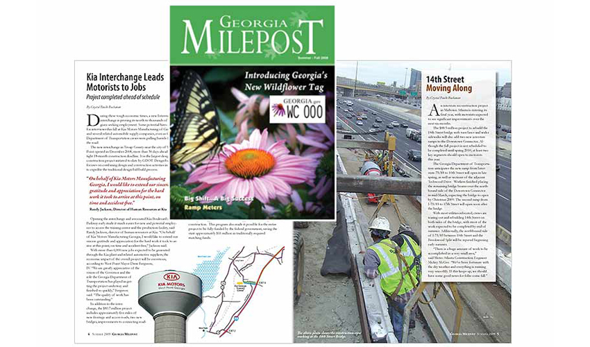 Magazine layout